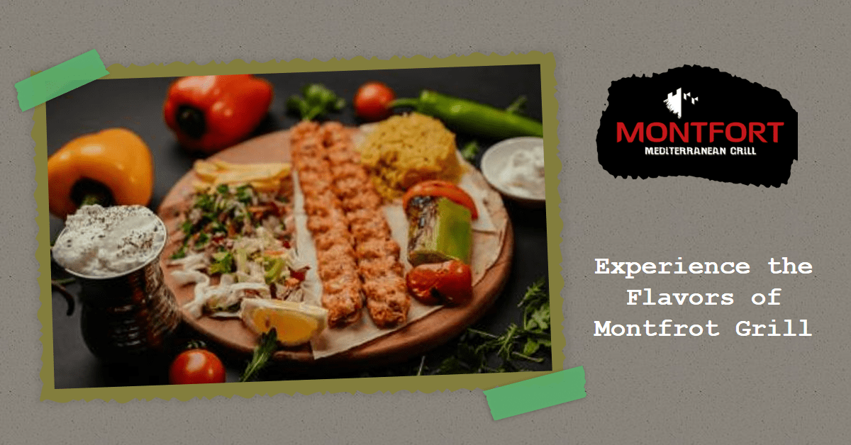 Experience the flavors of montfrot grill