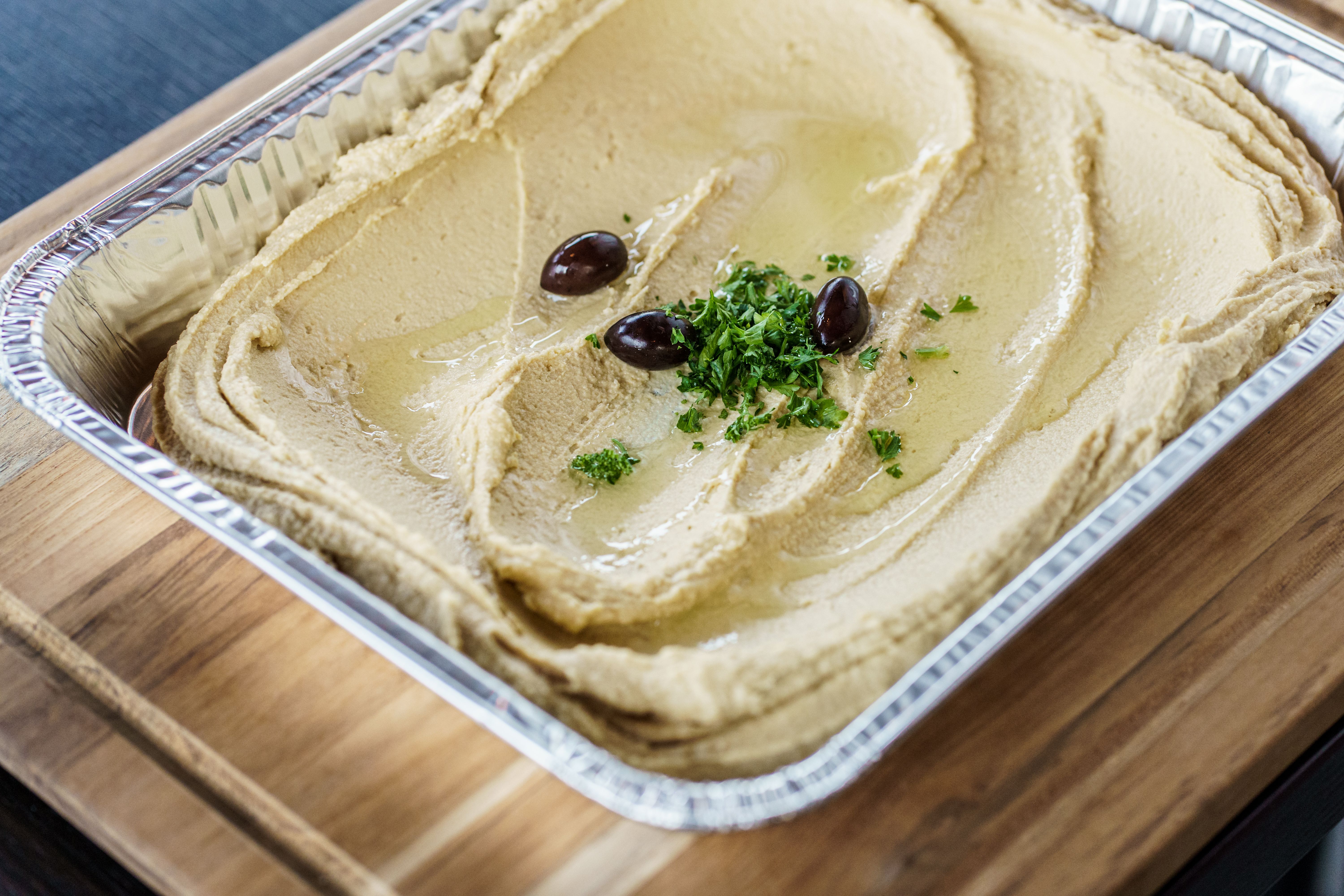 hummus for catering by montfort