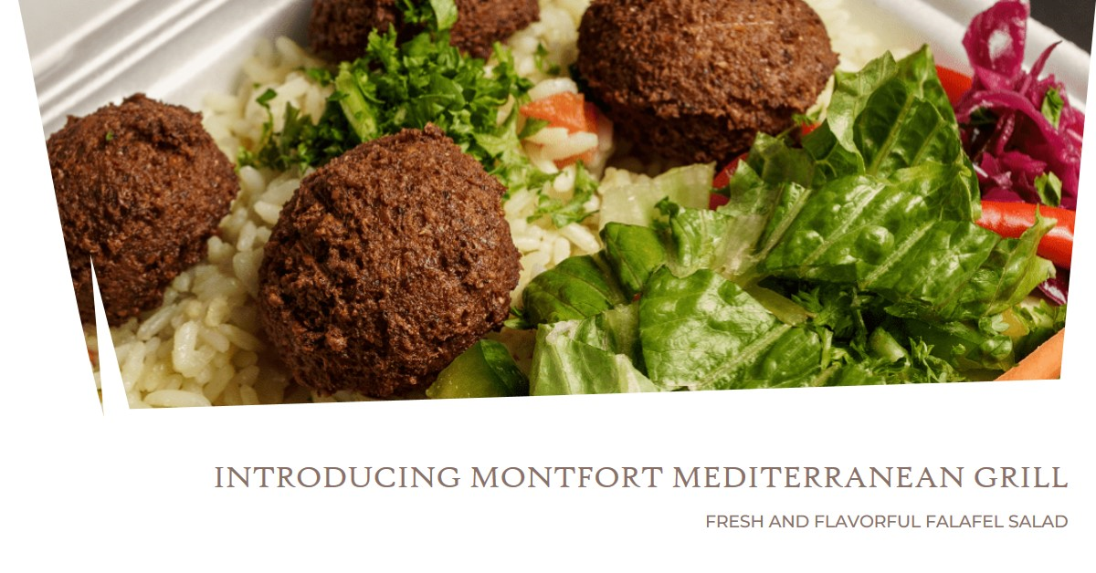 Montfort Mediterranean Falafel Salad